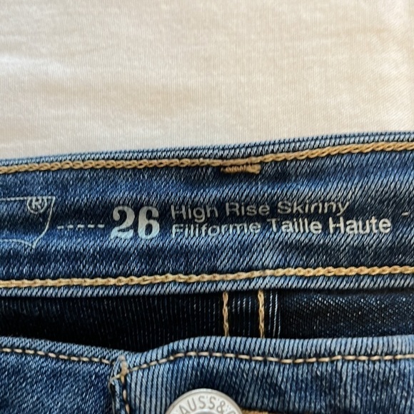Levi’s High Rise Skinny Jeans Size 26 - Picture 5 of 7